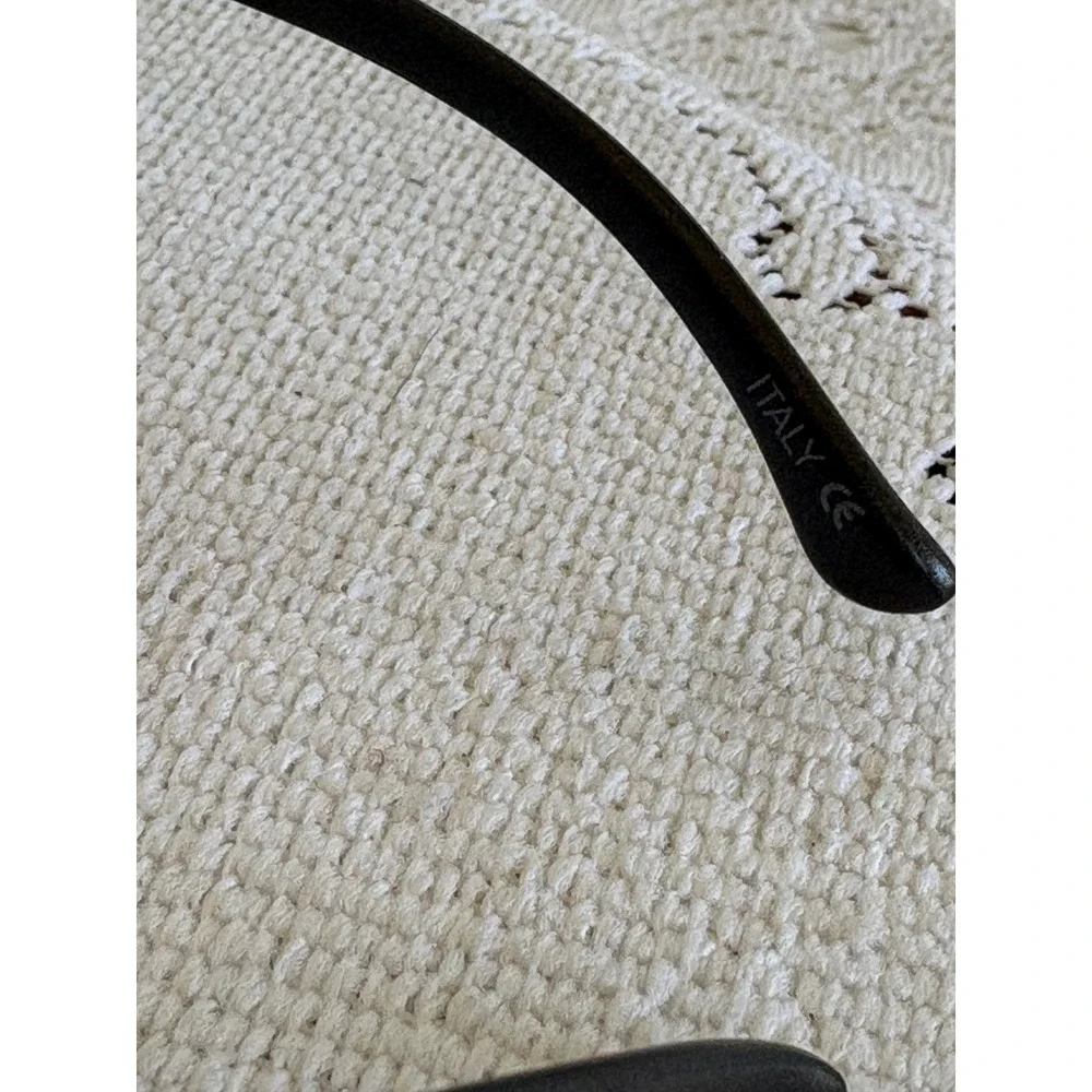 Vintage Smith Sliver Sunglasses Coal Matte Black Brown Glass Lens.Italy. Sport